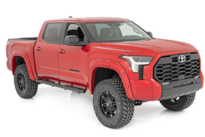 Oval Nerf Steps | Crew Cab | Black | Toyota Tundra 2WD/4WD (2022-2025) | 21014
