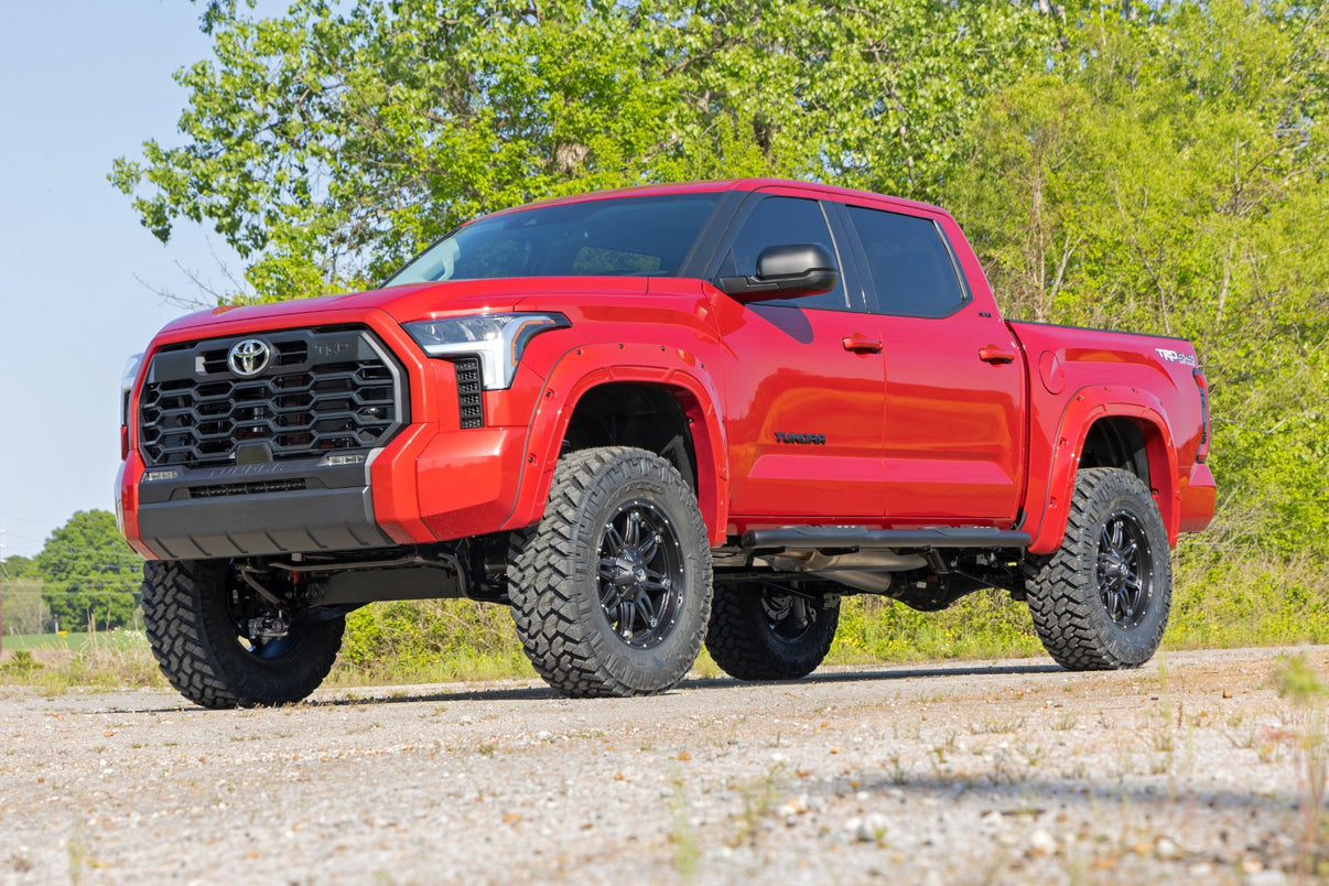 Oval Nerf Steps | Crew Cab | Black | Toyota Tundra 2WD/4WD (2022-2025) | 21014