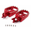 KKE CNC Aluminum Footpegs for HONDA/KAWASAKI Red/Blue/Green/Black/Silver