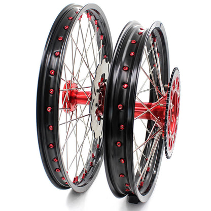 KKE 21" 19" CRF250R CRF450R 2015-2025 For HONDA MX Casting Wheels Rims Set Different Color Comb Available