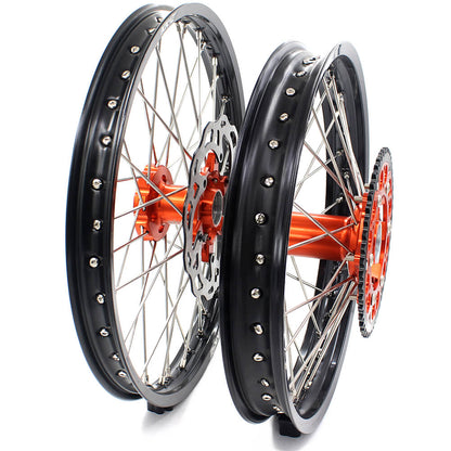 KKE 21/18 Enduro Wheels For KTM EXC EXC-F EXC-W XCW 125-530CC 2003-2025