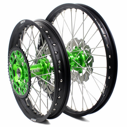 KKE 21/18 Enduro or 21/19 MX Wheels for Kawasaki KX125 KX250 2003-2005 Disc