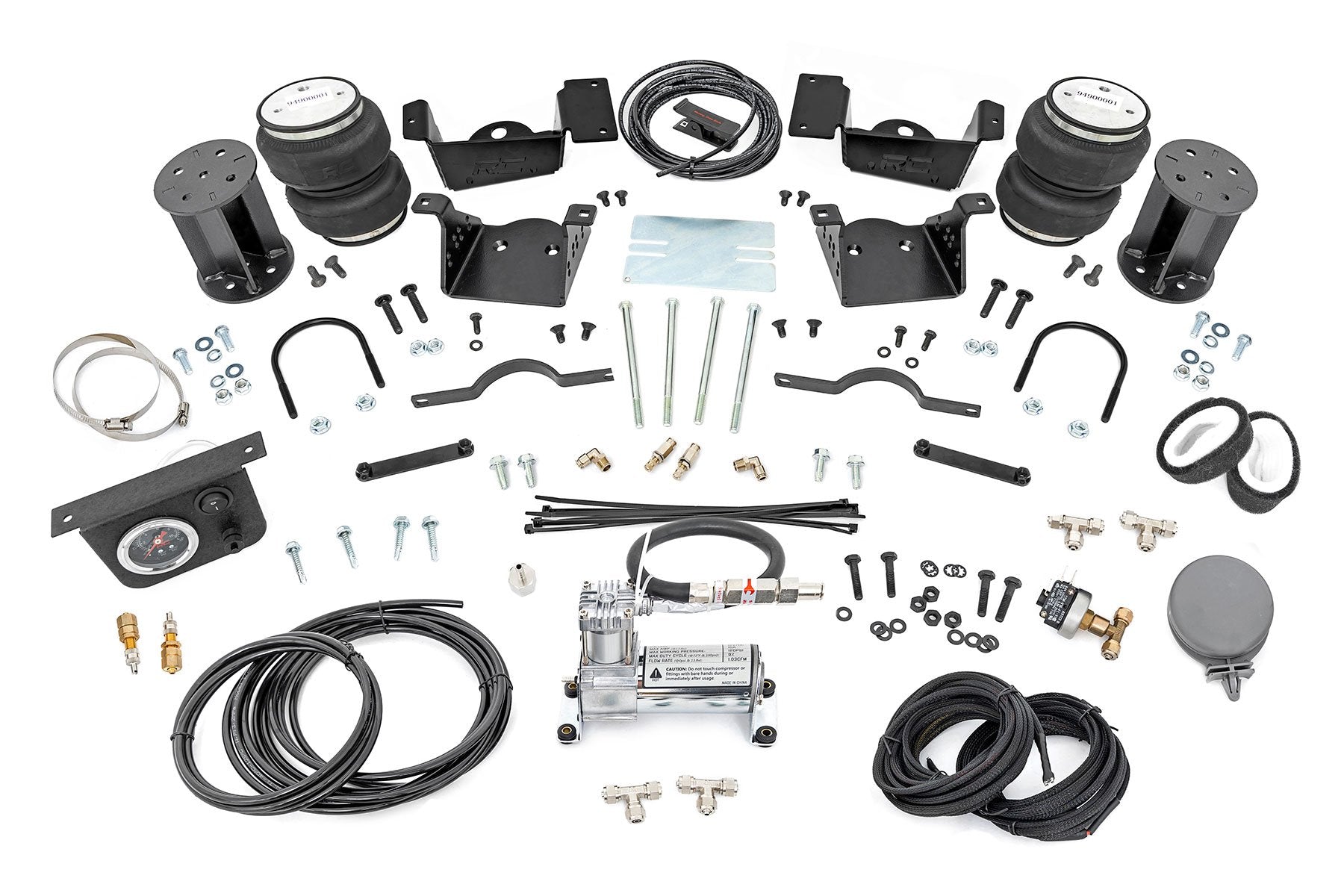 Air Spring Kit w/compressor | 7 Inch Lift Kit | Chevy/GMC 2500HD/3500HD (20-25) | 100347C
