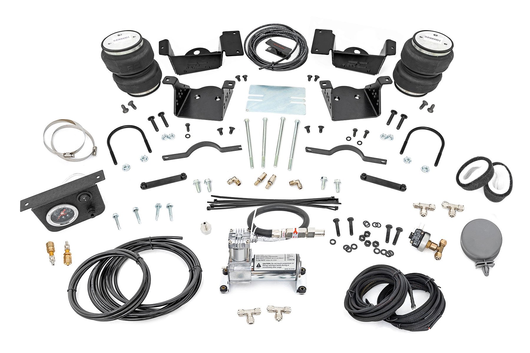 Air Spring Kit w/compressor | Chevy/GMC 2500HD/3500HD (20-25) | 10034C