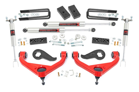 3 Inch Lift Kit | UCAs | M1 | Chevy/GMC 2500HD/3500HD (20-25) | 95840RED
