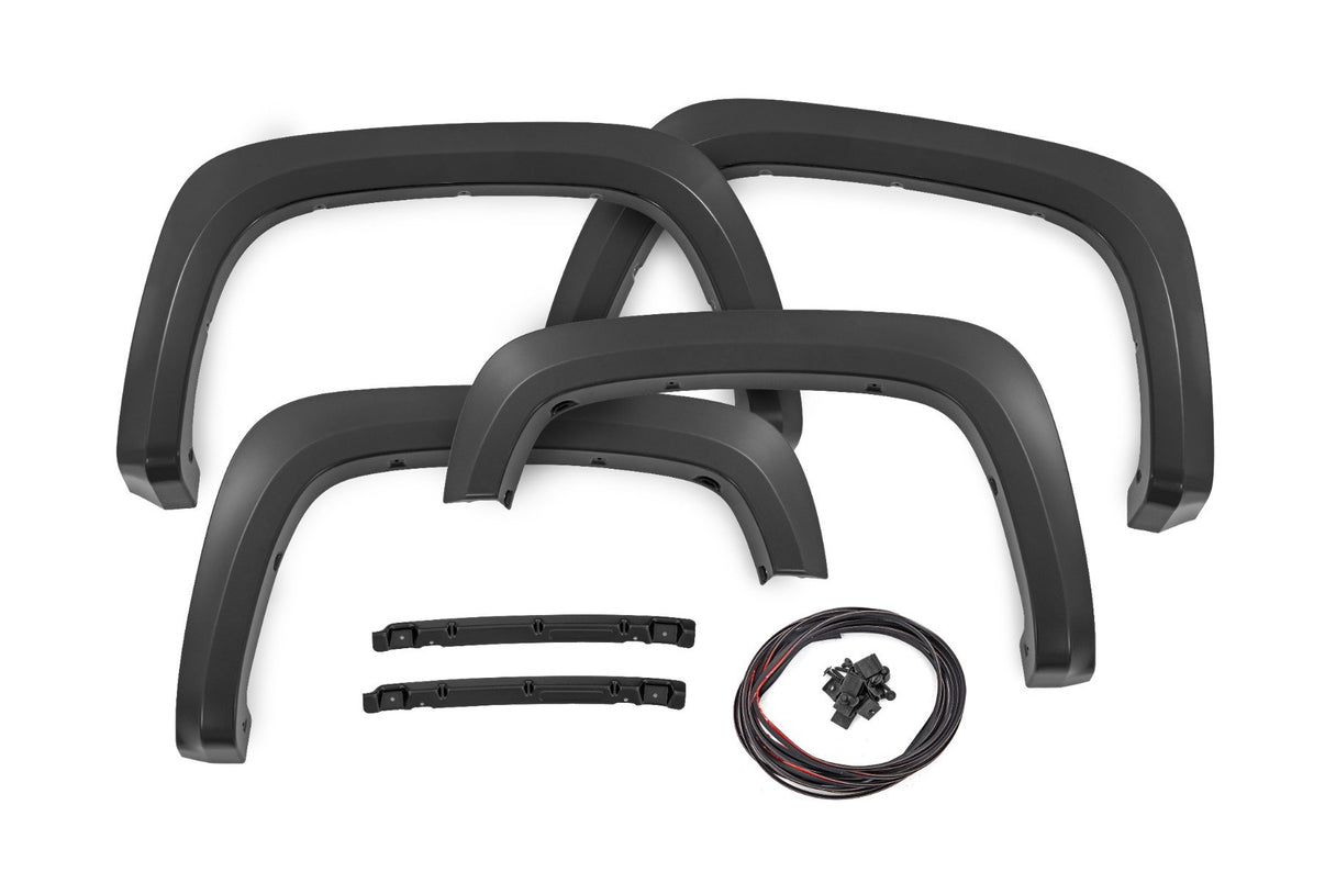 Fender Flares | Sport | GBA Black | Chevy Silverado 2500 HD/3500 HD (20-25) | S-C12215-GBA