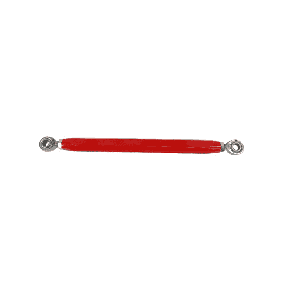 Polaris Pro R Sway Bar Link by AJK Offroad Red Rear Link in Product View 