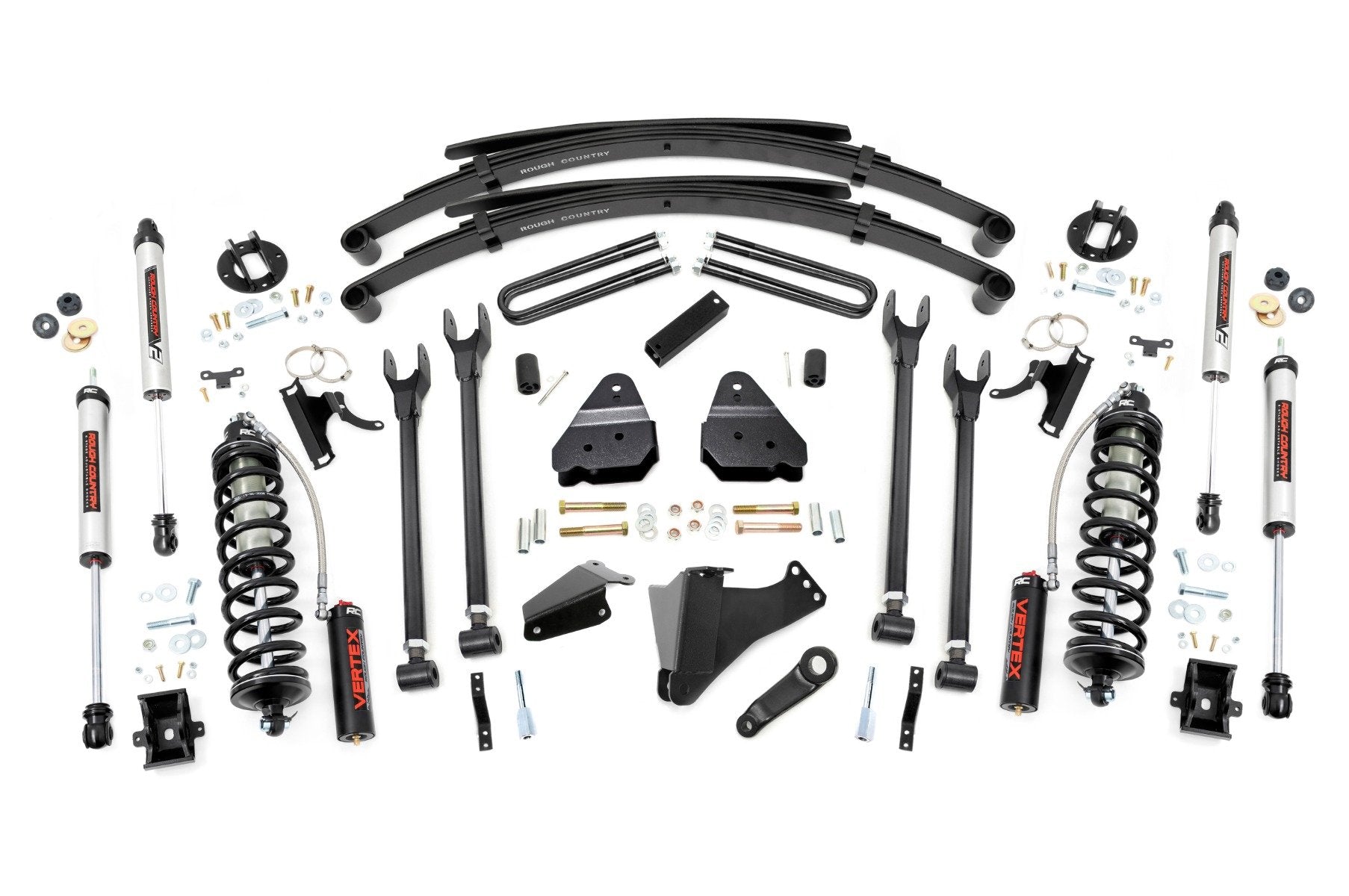 6 Inch Lift Kit  |  Gas  |  4 Link  |  RR Spring  |  C/O V2 | Ford F-250/F-350 Super Duty (05-07) | 58358
