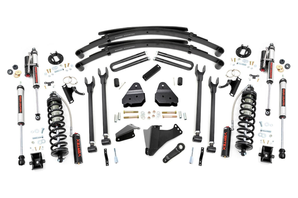 6 Inch Lift Kit | Diesel | 4 Link | RR Spring | C/O Vertex | Ford F-250/F-350 Super Duty (05-07) | 58259