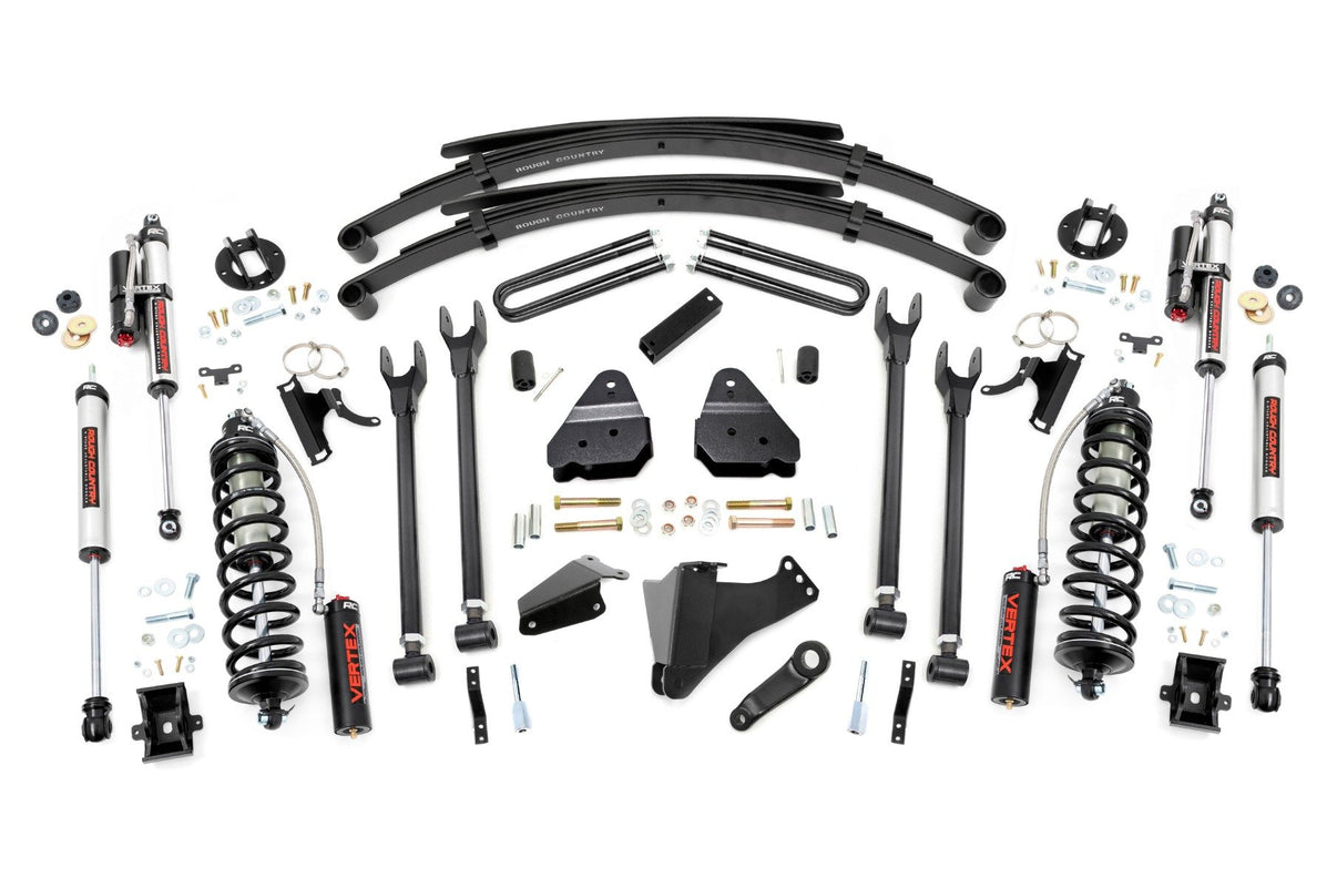 6 Inch Lift Kit | Diesel | 4 Link | RR Spring | C/O Vertex | Ford F-250/F-350 Super Duty (05-07) | 58259