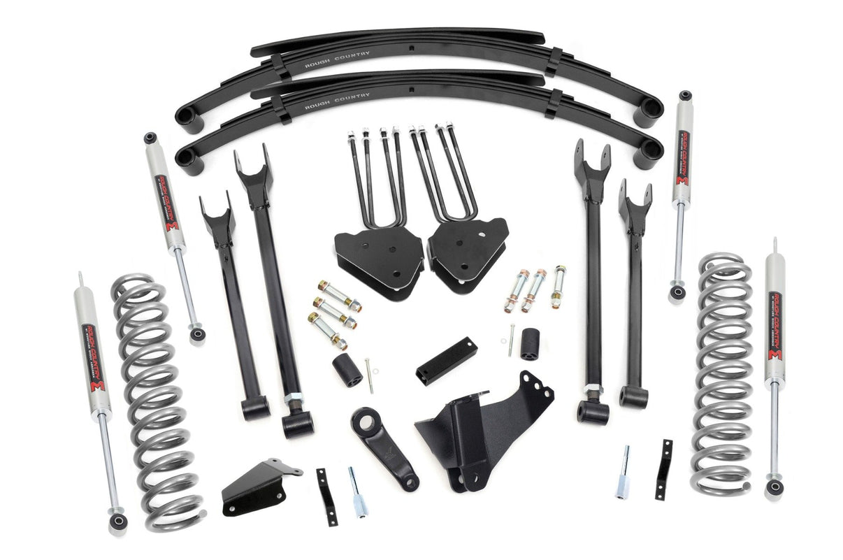 8 Inch Lift Kit | 4 Link | RR Springs | M1 | Ford F-250/F-350 Super Duty (05-07) | 59040