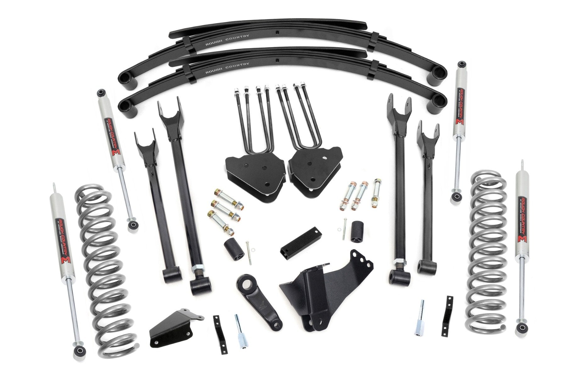 8 Inch Lift Kit | 4 Link | RR Springs | M1 | Ford F-250/F-350 Super Duty (05-07) | 59040