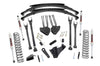 6 Inch Lift Kit | Gas | 4 Link | M1 | Leaf Springs | Ford F-250/F-350 Super Duty 4WD (05-07) | 58340