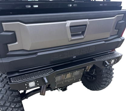 Polaris Xpedition Rear Bumper by AJK Offroad Rear Side Angle
