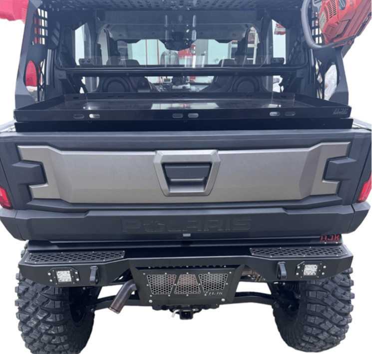 Polaris Xpedition Rear Bumper by AJK Offroad Far Wide View of Bumper