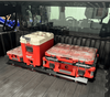 Polaris Ranger 1500XD Front Packout Mount Installed Right Side View with Kits
