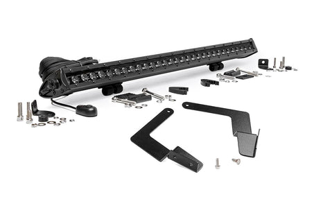 LED Light Kit | Lower Grille Mount | 30" Black Single Row | Toyota Tacoma (16-23) | 70668