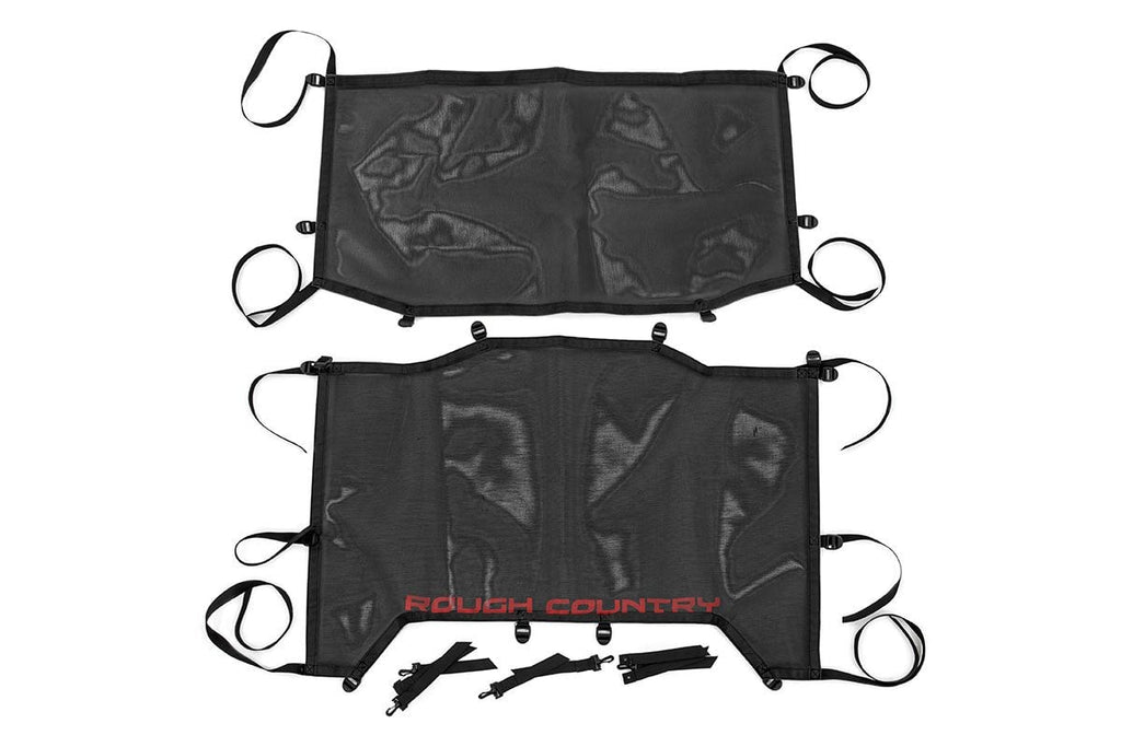 Mesh Bikini Top Plus | Black | Jeep Wrangler JL (21-23)/Wrangler Unlimited (18-23)  | 85120
