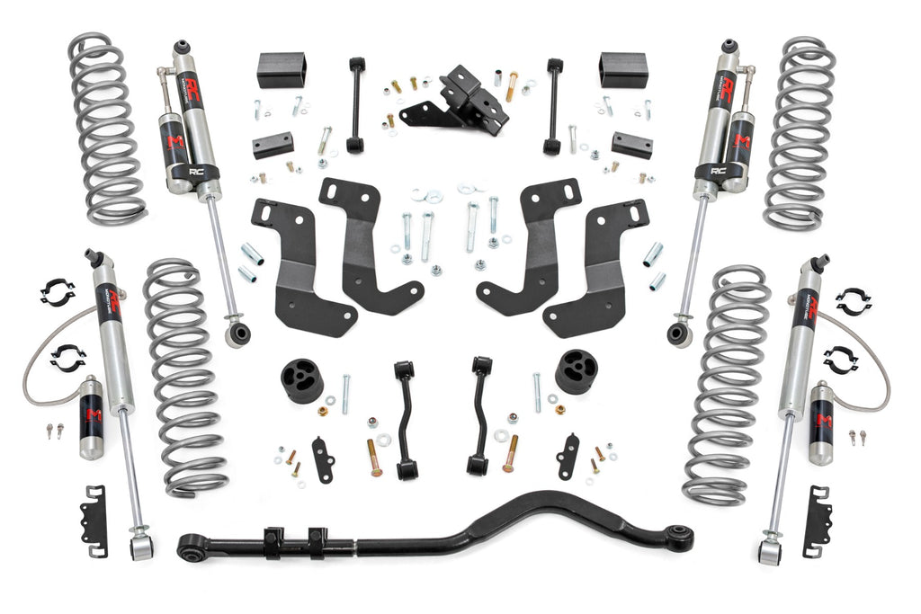 Rough Country | 3.5 Inch Lift Kit | C/A Drop | Stage 1 | M1R | Jeep Wrangler Unlimited (18-23) | 66844