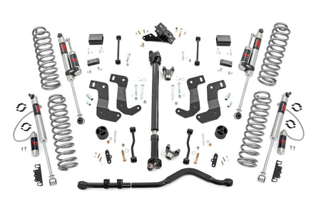 Rough Country | 3.5 Inch Lift Kit | C/A Drop | FR D/S | M1R | Jeep Wrangler JL 4WD (18-23) | 62744