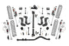 Rough Country | 3.5 Inch Lift Kit | C/A Drop | FR D/S | M1R | Jeep Wrangler Unlimited Rubicon (18-23) | 69044