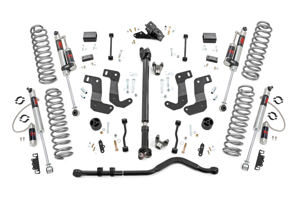 Rough Country | 3.5 Inch Lift Kit | C/A Drop | Front D/S | M1R | Jeep Wrangler JL Rubicon (18-23) | 90544