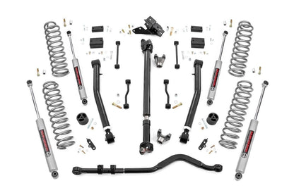3.5 Inch Lift Kit | Adj Lower | FR D/S | Jeep Wrangler Unlimited 4WD (24-25) | 91530