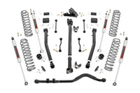 Rough Country | 3.5 Inch Lift Kit | Adj LCA | FR D/S | M1 | Jeep Wrangler JL Rubicon (18-23) | 90940