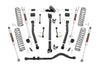 Rough Country | 3.5 Inch Lift Kit | Adj Lower | FR D/S | M1 | Jeep Wrangler Unlimited Rubicon (18-23) | 69140