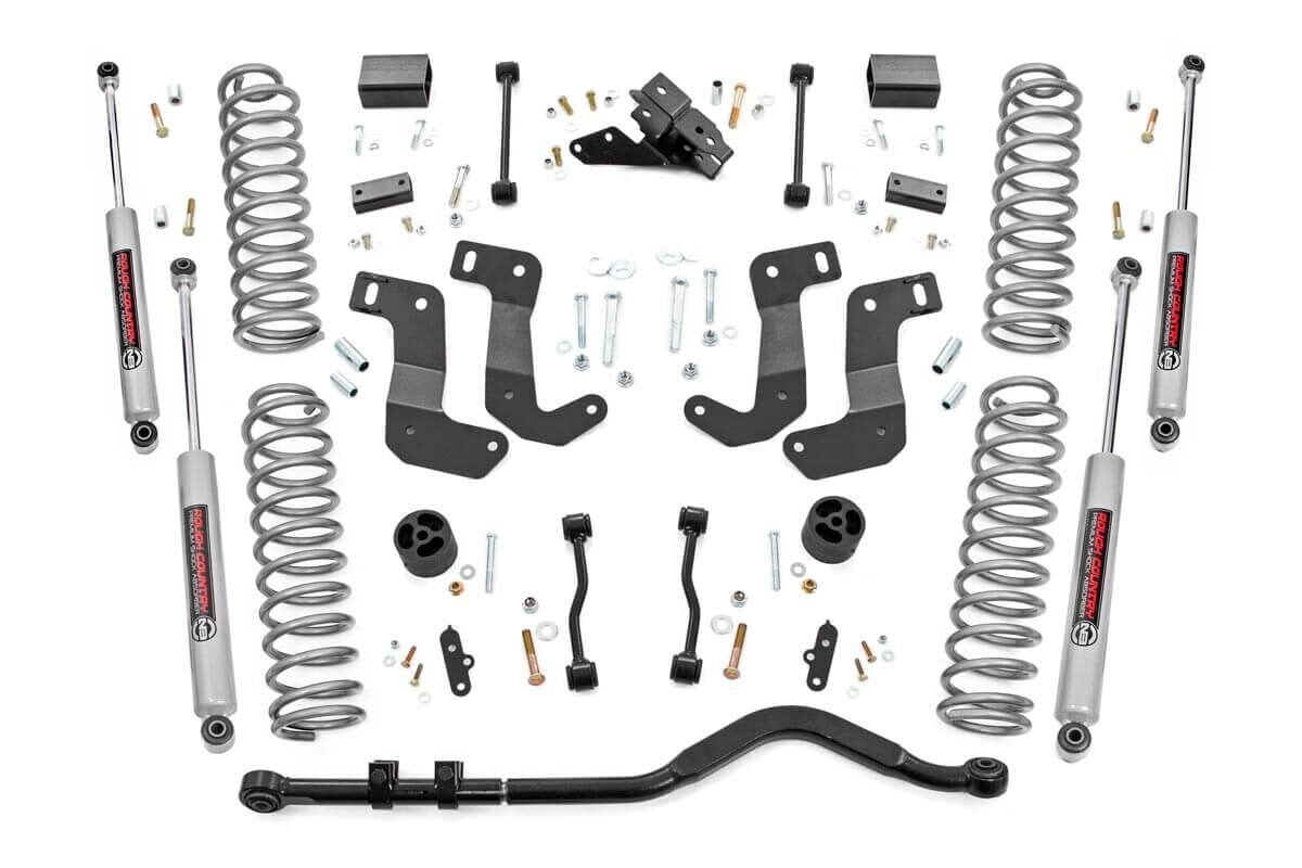 3.5 Inch Lift Kit | C/A Drop | 4-Door | Jeep Wrangler Unlimited 4WD (18-23) | 66830