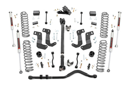 Rough Country | 3.5 Inch lift Kit | C/A Drop | FR D/S | M1 | Jeep Wrangler Unlimited (18-23) | 65440