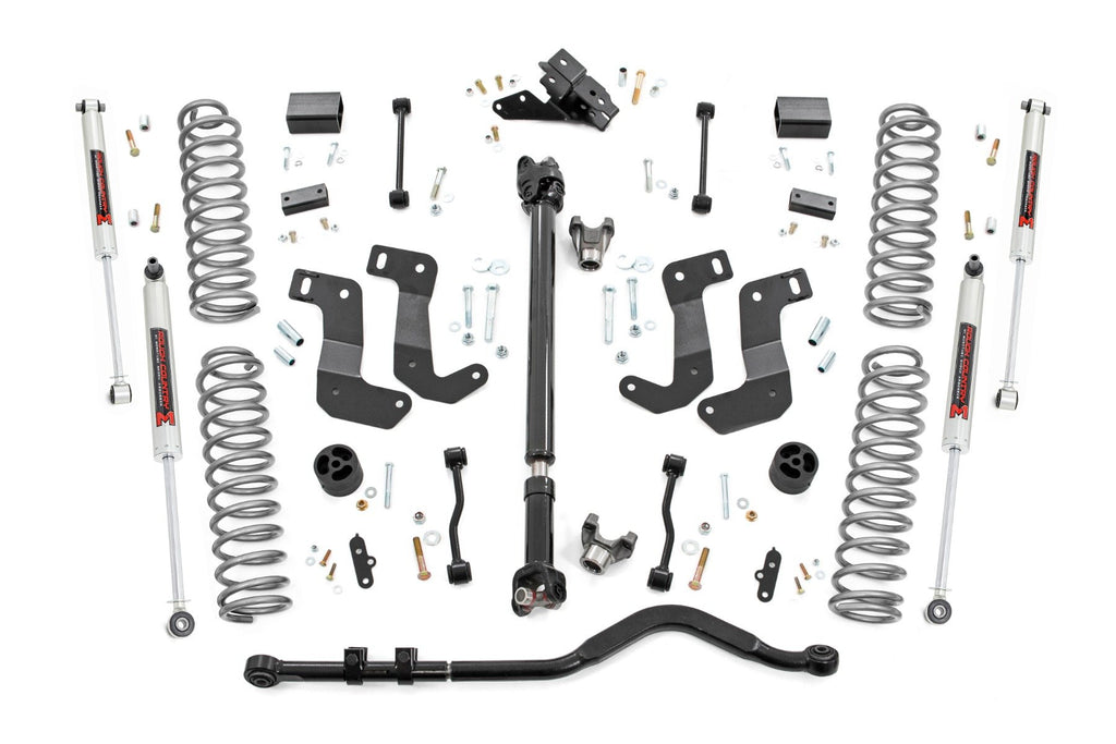 Rough Country | 3.5 Inch Lift Kit | C/A Drop | FR D/S | M1 | Jeep Wrangler JL 4WD (2024-2026) | 94440