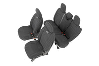 Seat Covers | Front and Rear | Jeep Wrangler Unlimited 4WD (2018-2025) | 91010