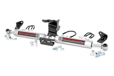 N3 Steering Stabilizer | Dual | 2.5-8 Inch Lift | Jeep Gladiator JT/Wrangler JL (18-25) | 87304