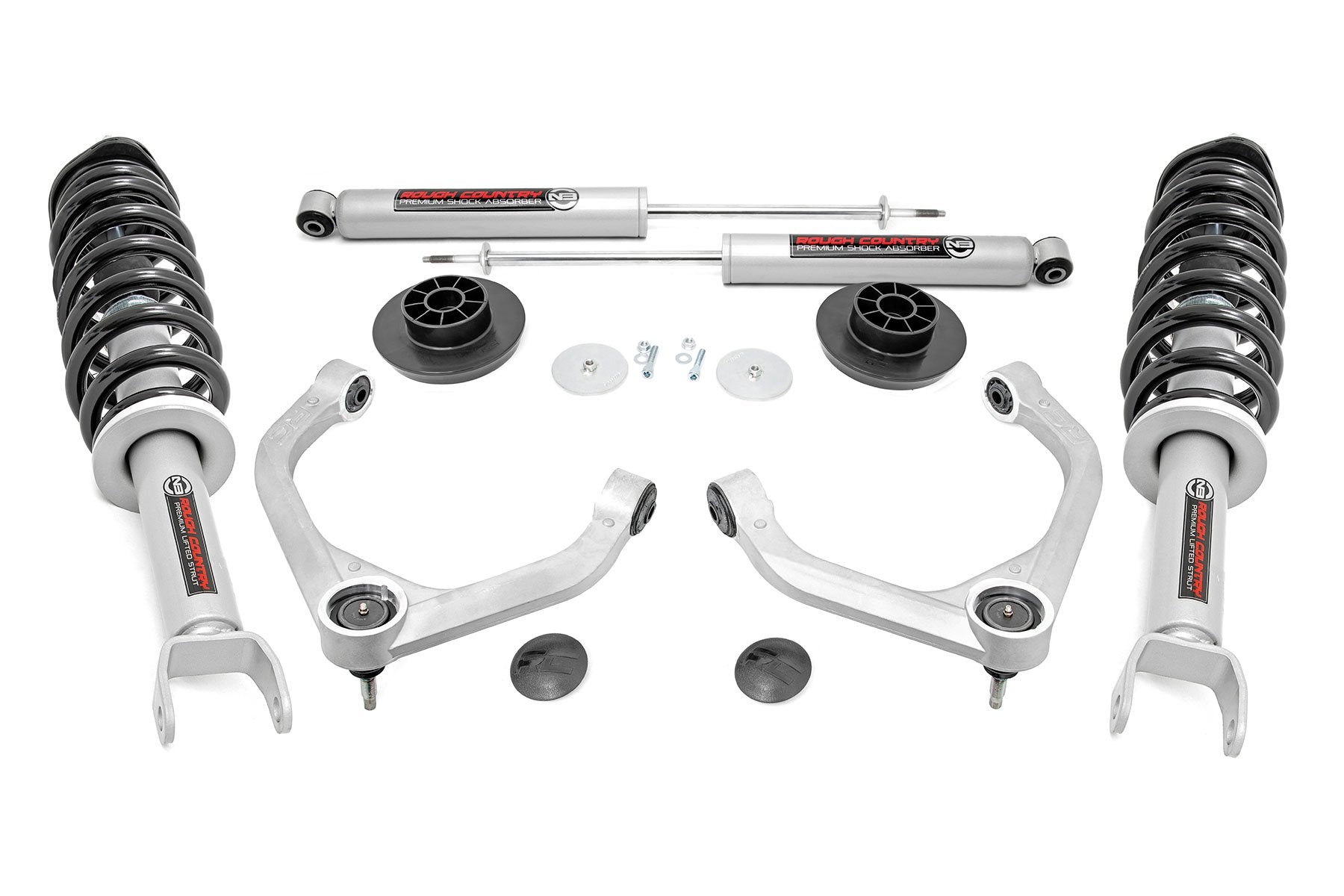 3.5 Inch Lift Kit | N3 Struts | Ram 1500 2WD/4WD (2019-2025) | 31431