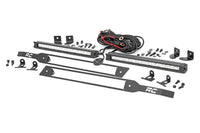 LED Light Kit | Grille Mount | 10" Chrome Slimline Pair | Chevy Silverado 1500 (19-22) | 70818
