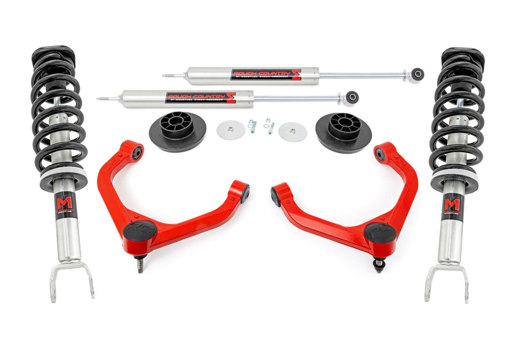 3.5 Inch Lift Kit | M1 Struts/M1 | Ram 1500 2WD/4WD (2019-2025) | 31440RED