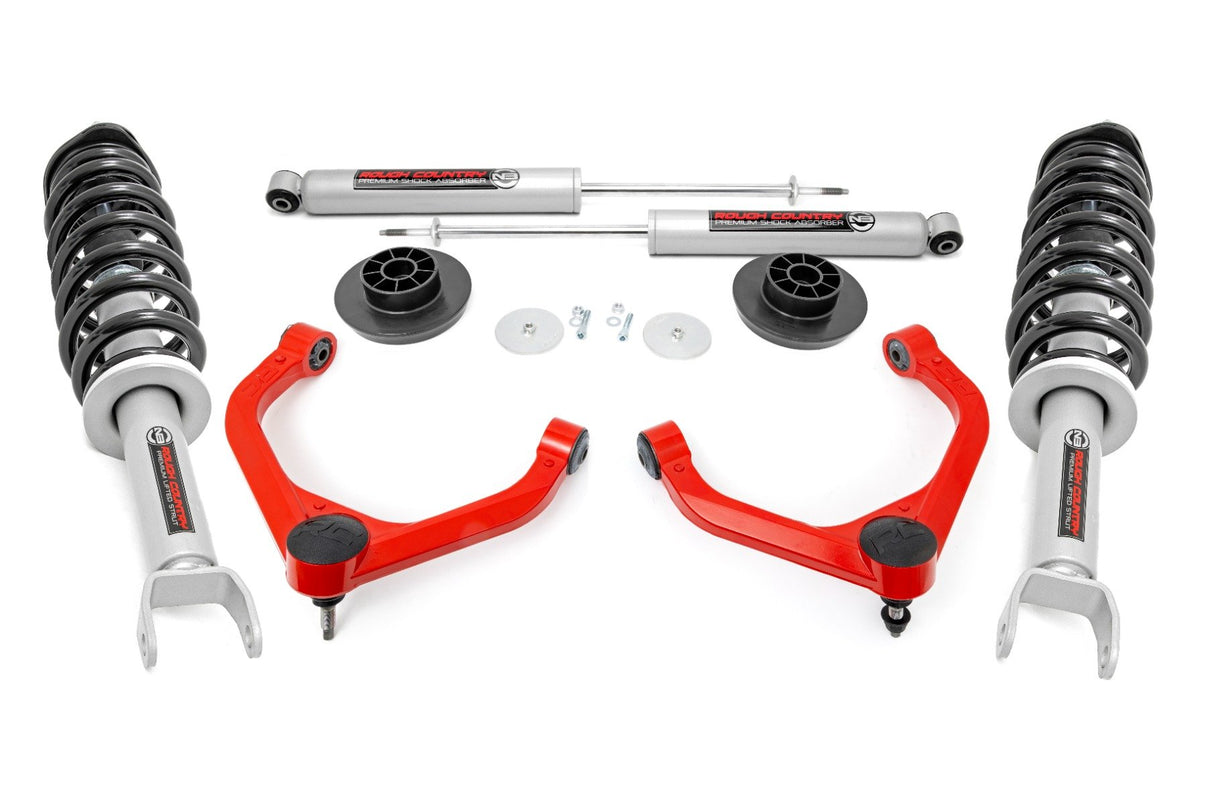 3.5 Inch Lift Kit | N3 Struts | Ram 1500 2WD/4WD (2019-2025) | 31431RED