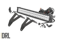 LED Light Kit | Bumper Mount | 20" Chrome Dual Row | Amber DRL | Ram 1500 (19-24) | 70781