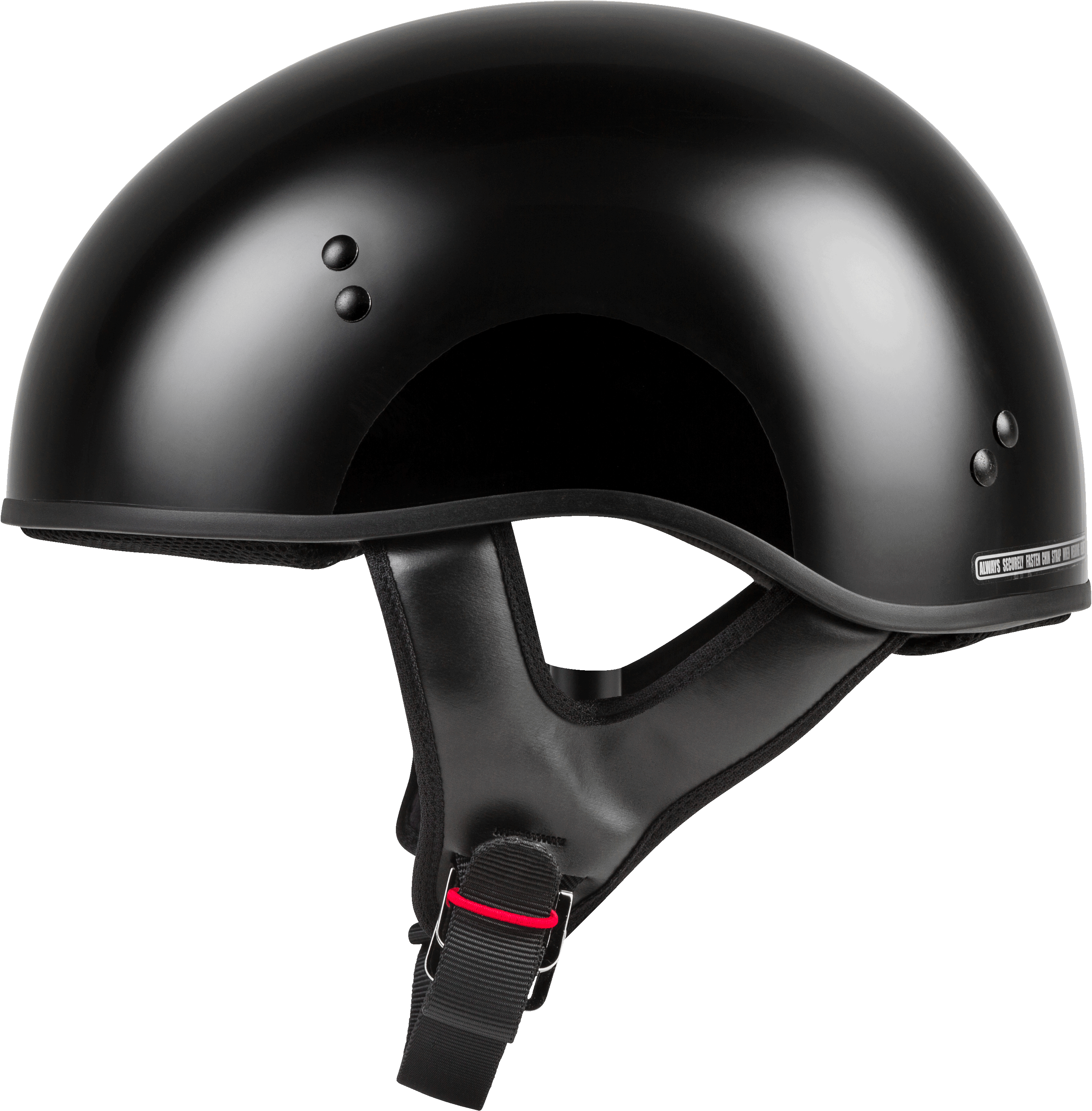 Hh 45 Half Helmet Naked Black 2x