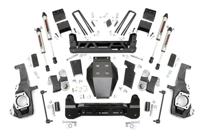 Rough Country | 5 Inch Lift Kit | NTD | V2 | w/ Overloads | Chevy/GMC 2500HD/3500HD (20-26) | 110870
