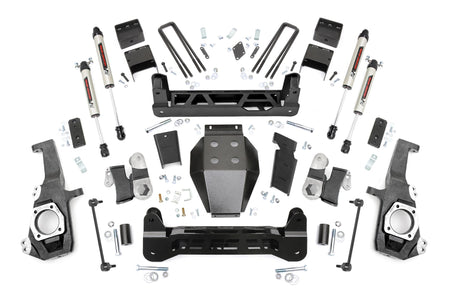 Rough Country | 5 Inch Lift Kit | NTD | V2 | w/ Overloads | Chevy/GMC 2500HD/3500HD (20-26) | 110870