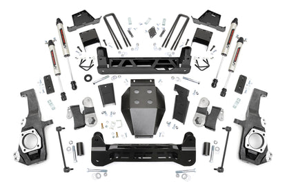 Rough Country | 7 Inch Lift Kit | NTD | V2 | w/ Overloads | Chevy/GMC 2500HD/3500HD (20-26) | 111170