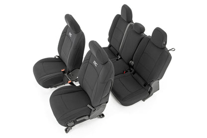 Seat Covers | Front and RR No Cup Holder | Jeep Gladiator JT 4WD (2020-2025) | 91034