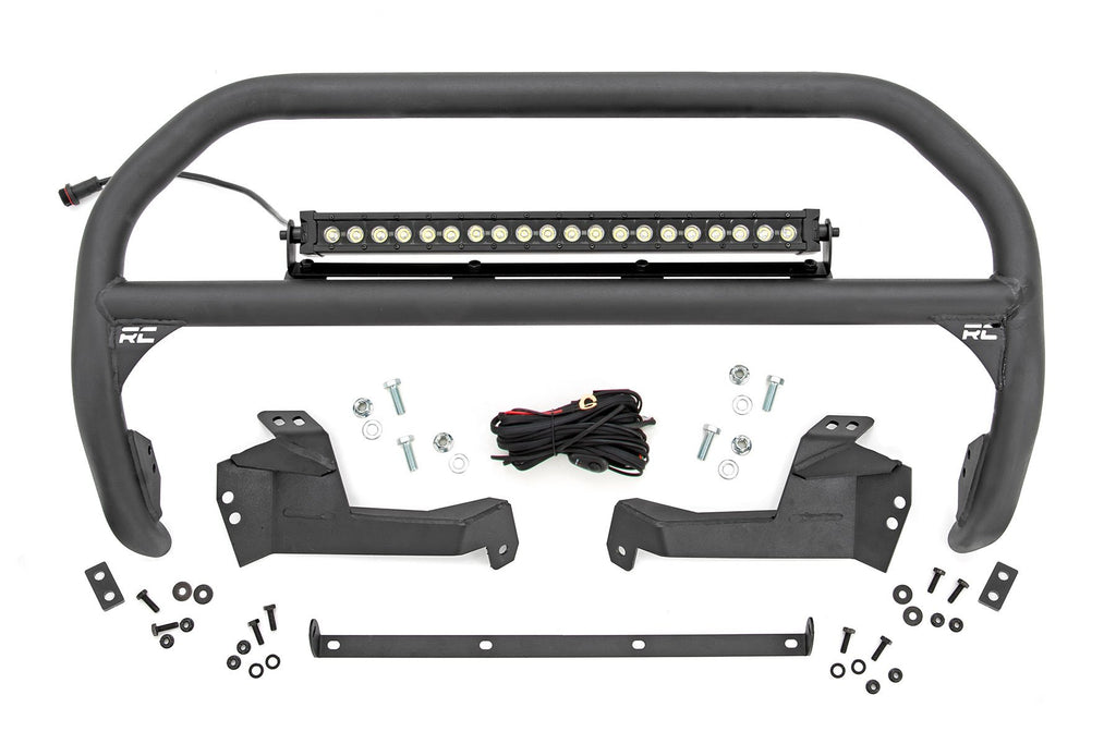 Nudge Bar | 20 Inch BLK DRL Single Row LED | Ford Bronco Sport 4WD (21-25) | 51042