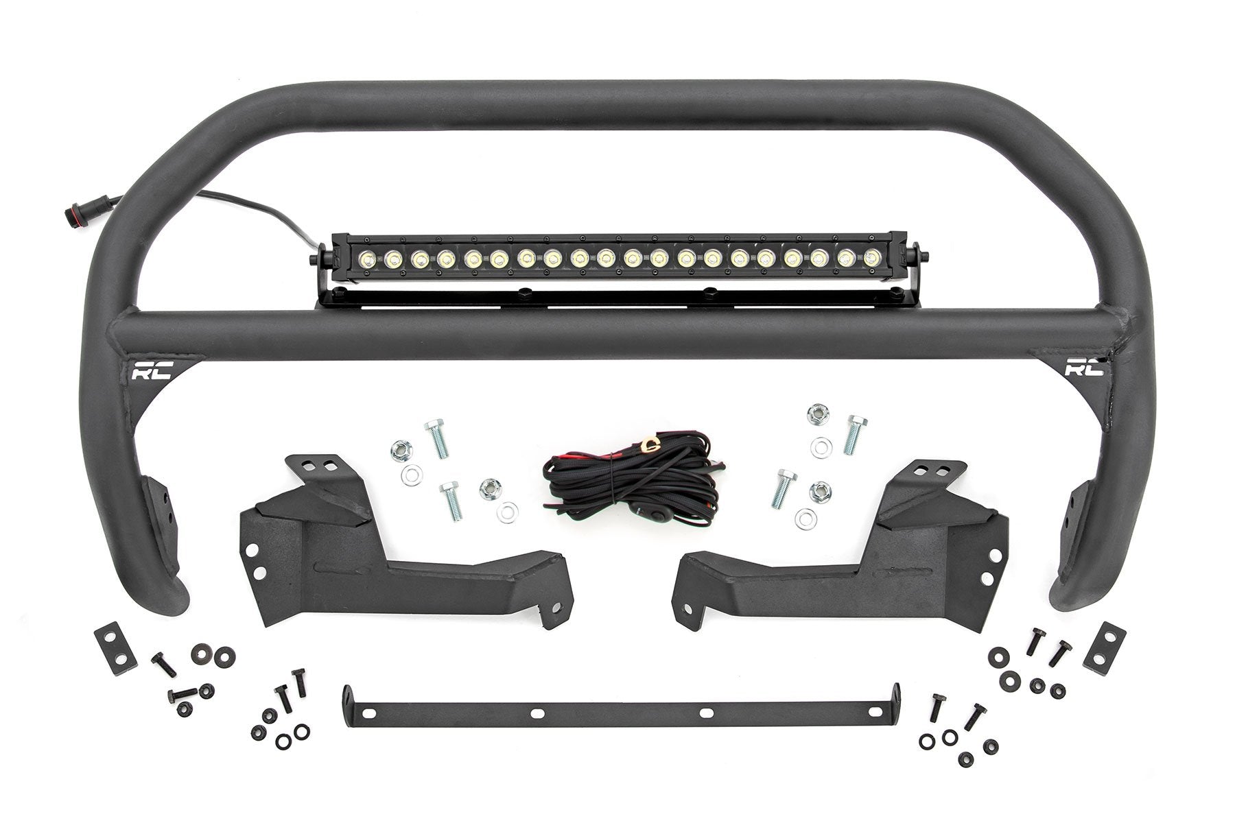 Nudge Bar | 20 Inch BLK DRL Single Row LED | Ford Bronco Sport 4WD (21-25) | 51042