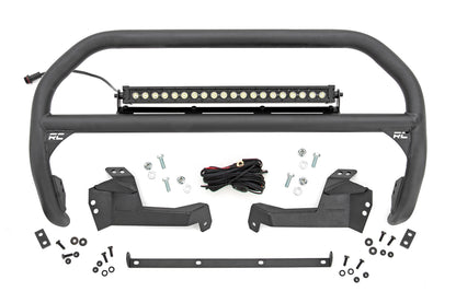 Nudge Bar | 20 Inch BLK DRL Single Row LED | Ford Bronco Sport 4WD (21-25) | 51042