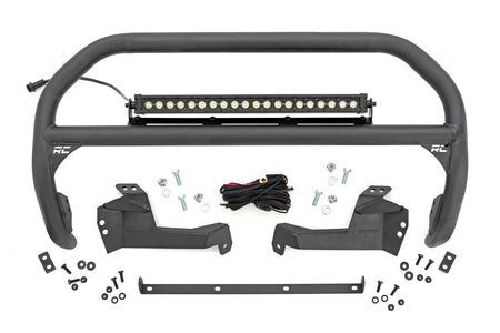 Nudge Bar | 20 Inch BLK DRL Single Row LED | Ford Bronco Sport 4WD (21-25) | 51042