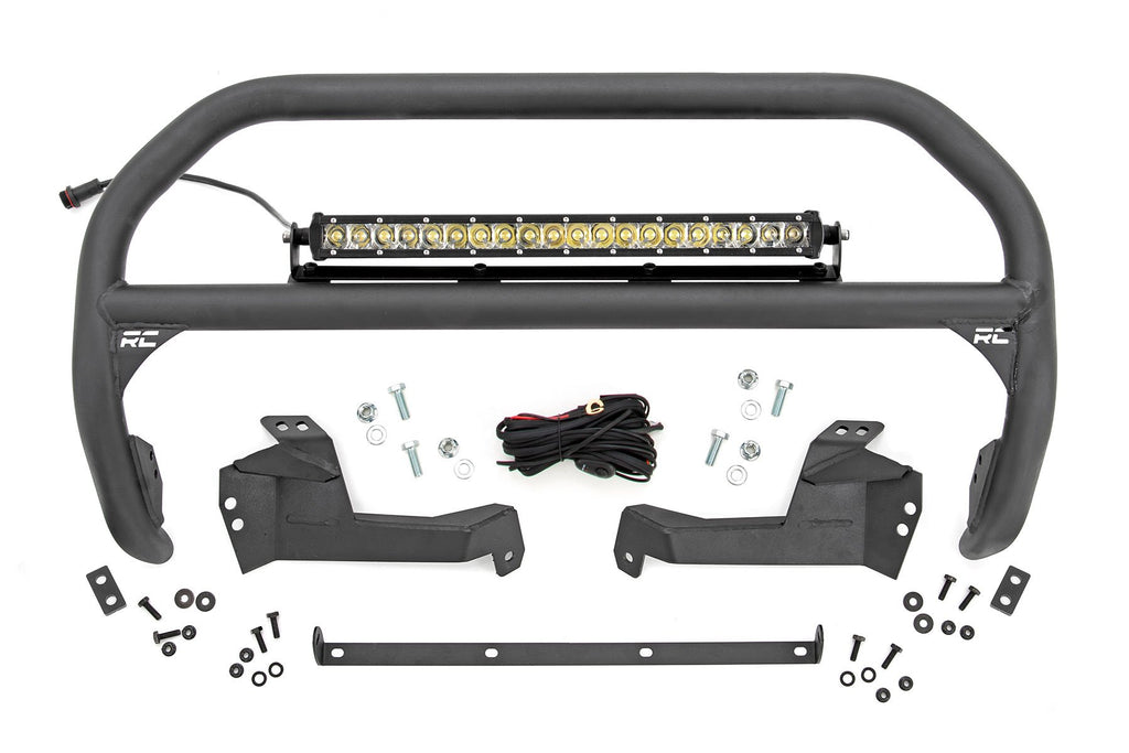 Nudge Bar | 20 Inch Chrome Single Row LED | Ford Bronco Sport 4WD (2021-2025) | 51043