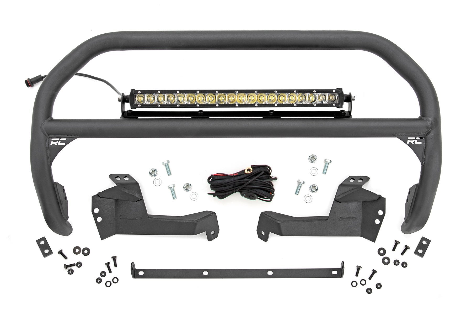 Nudge Bar | 20 Inch Chrome Single Row LED | Ford Bronco Sport 4WD (2021-2025) | 51043